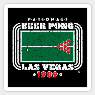 Beer Pong Nationals Las Vegas 1989 Sticker